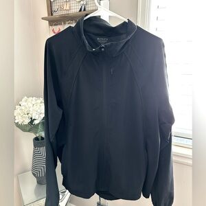 Athleta Run With It jacket. Black, size XL, barely worn, excellent condition